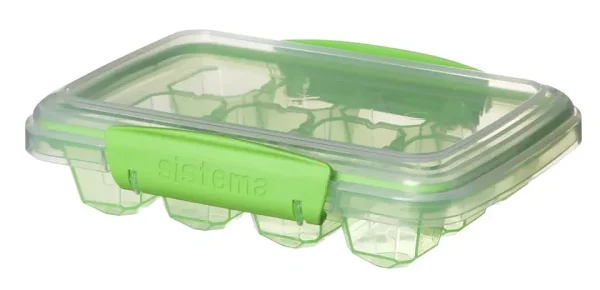12-Hole Stackable Ice Tray - Space-Saving & Durable Colors | Sistema 12 hole stackable ice tray spa 0 1752847007 - DIVERSTIMENTI