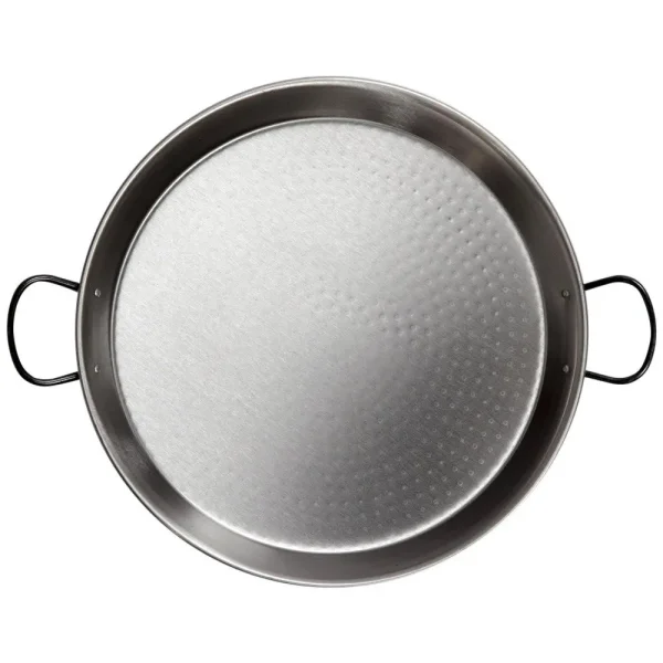 46cm Carbon Steel Paella Pan - Authentic Spanish Cooking 46cm carbon steel paella pan a 0 1752847371 - DIVERSTIMENTI
