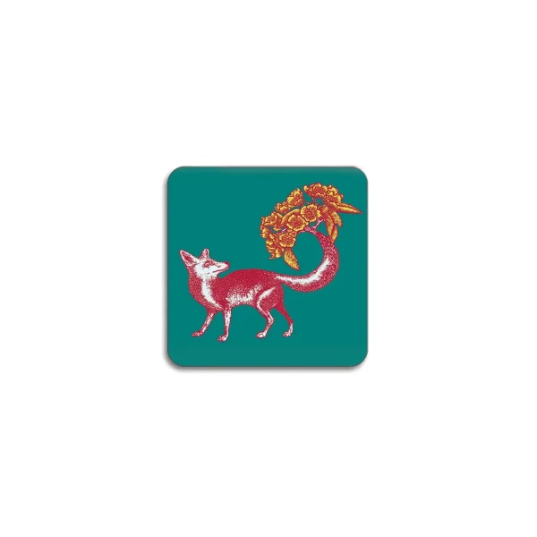 Adorable Puddin' Head Fox Coasters Set by Avenida Home adorable puddin head fox coast 0 1752848136 - DIVERSTIMENTI