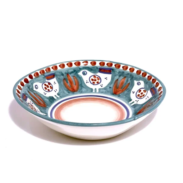 Amalfi GallaIna Ceramic Green 20cm Sturdy Dishware amalfi gallaina ceramic green 0 1752847764 - DIVERSTIMENTI