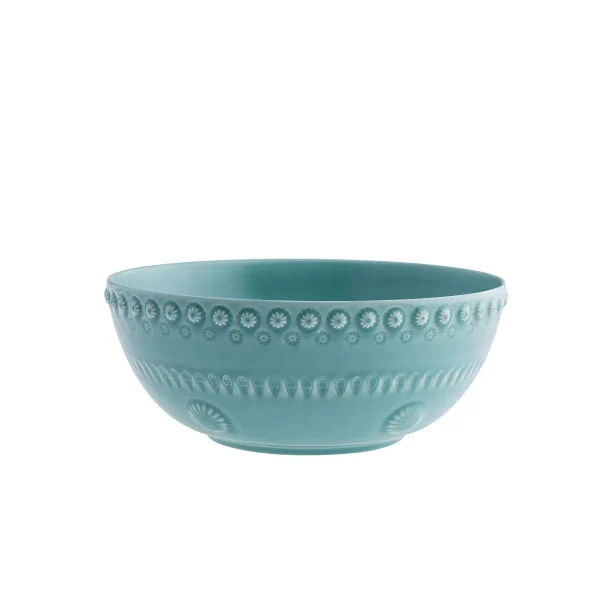 Artisan Ceramic Salad Bowl Medium - Bordello Pinhao Azure artisan ceramic salad bowl med 0 1752848089 - DIVERSTIMENTI