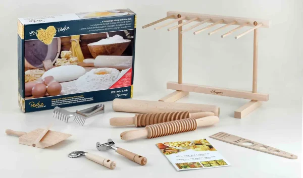 Beginner Pasta Maker Kit - Homemade Pasta Complete Set beginner pasta maker kit homem 0 1752847267 - DIVERSTIMENTI