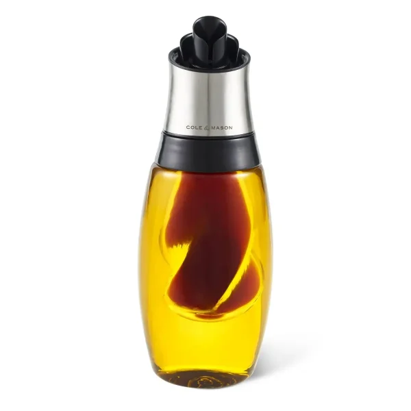Cole & Mason Dual Pour Spout Set - Stainless Steel Oil & Vinegar cole mason dual pour spout set 0 1752847102 - DIVERSTIMENTI