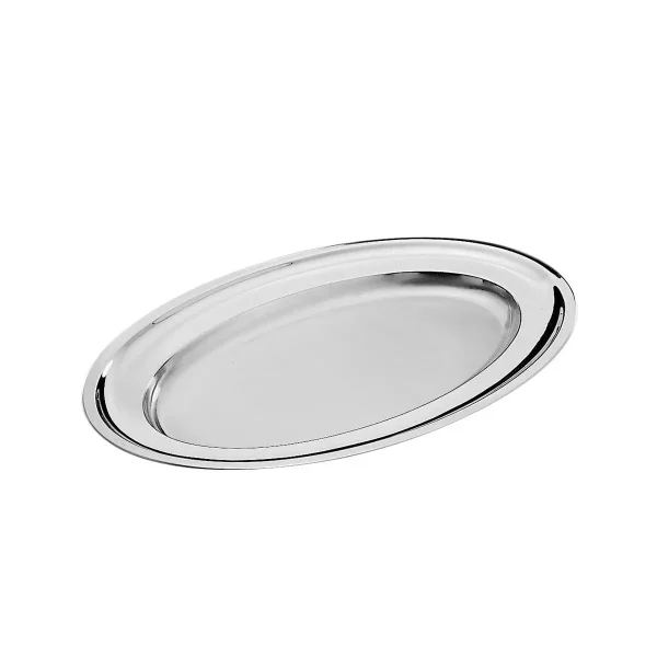 Elegant 31cm Stainless Steel Buffet Platter for Stylish Entertaining elegant 31cm stainless steel b 0 1752847610 - DIVERSTIMENTI