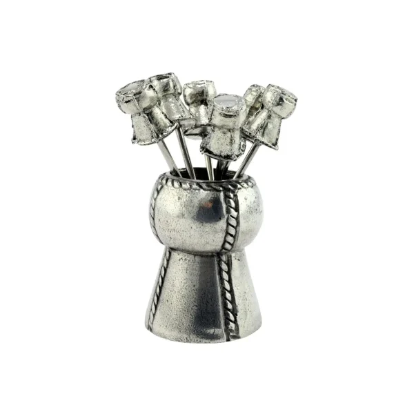 Elegant French Pewter Champagne Fork Set with Holder elegant french pewter champagn 0 1752848302 - DIVERSTIMENTI