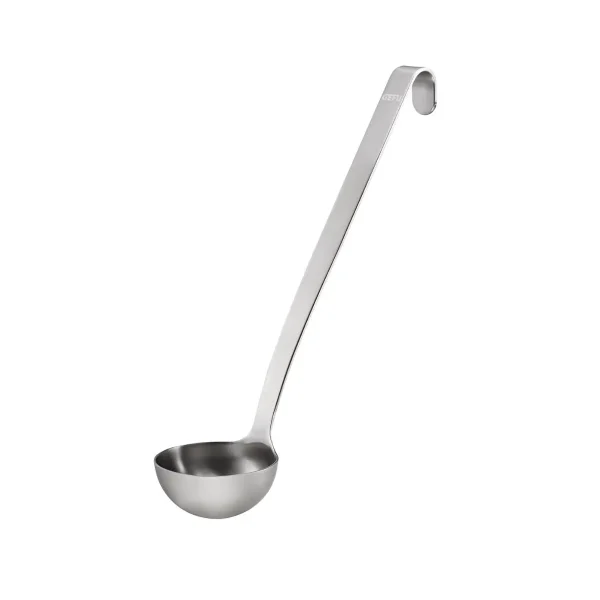Gefu 7cm Stainless Steel Ladle with Hook - Essential Kitchen Utensil gefu 7cm stainless steel ladle 0 1752848419 - DIVERSTIMENTI