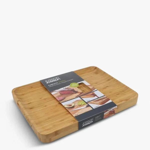 Joseph Joseph Bamboo Cutting Board & Carving Tray - Juice Catching joseph joseph bamboo cutting b 0 1752847891 - DIVERSTIMENTI