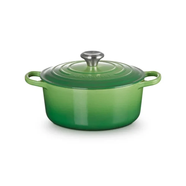 Le Creuset 24cm Bamboo Green Cast Iron Dutch Oven Pot le creuset 24cm bamboo green c 0 1752848384 - DIVERSTIMENTI
