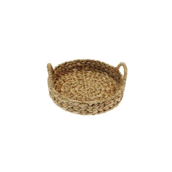 Walton & Co Handwoven Water Hyacinth Tray - Round Compact Decor walton co handwoven water hyac 0 1752848214 - DIVERSTIMENTI